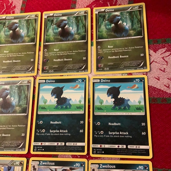 Pokemon TCG Hydreigon/Zweilous/Deino Bundle (23 Cards) - Picture 7 of 16